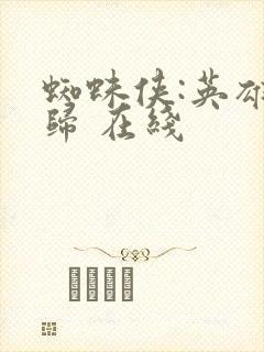 蜘蛛侠:英雄无归 在线