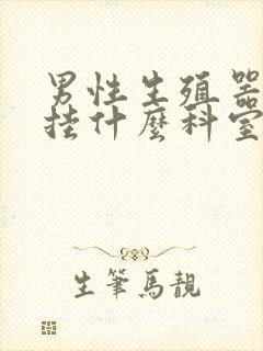 男性生殖器检查挂什么科室