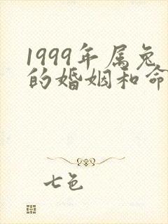 1999年属兔的婚姻和命运如何封面