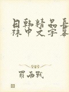 日韩精品长腿丝袜中文字幕