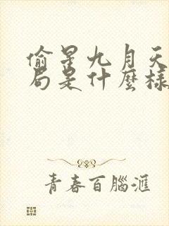 偷星九月天大结局是什么样子?封面