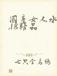 国产女人水真多,18精品