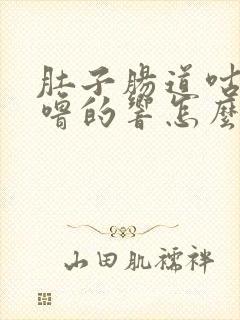 肚子肠道咕噜咕噜的响怎么回事