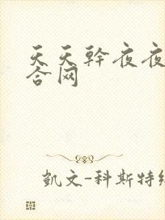 天天干夜夜爽综合网