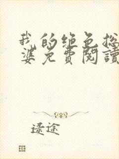 我的绝色总裁老婆免费阅读封面