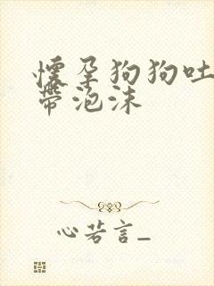 怀孕狗狗吐黄水带泡沫