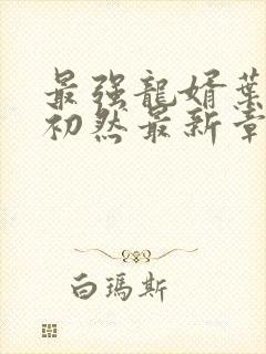 最强龙婿叶辰萧初然最新章节