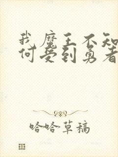 我魔王不知道为何受到勇者的溺爱漫画封面