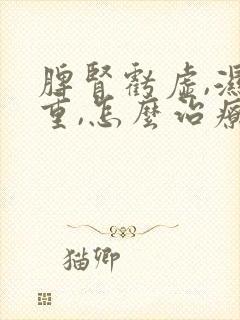 脾肾亏虚,湿气重,怎么治疗封面