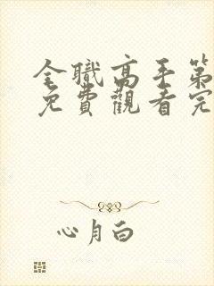 全职高手第三季免费观看完整版动漫封面