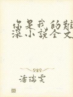 你是我的难得情深小说全文免费阅读封面