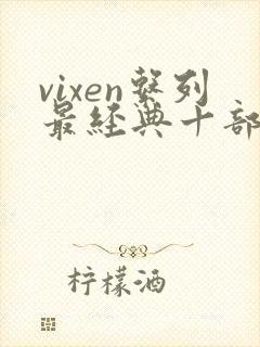 vixen系列最经典十部电影封面