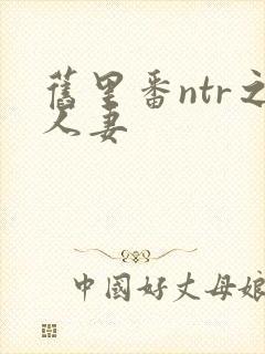 旧里番ntr之人妻