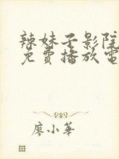 辣妹子影院大全免费播放电视剧大全