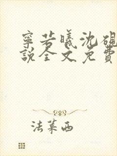 宁若曦沈砚舟小说全文免费阅读