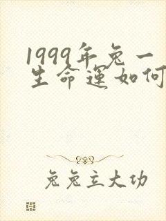 1999年兔一生命运如何