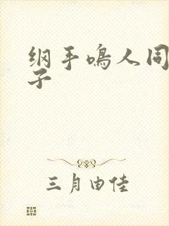 纲手鸣人同人本子封面