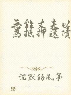 无能丈夫以妻子为抵押还债电影