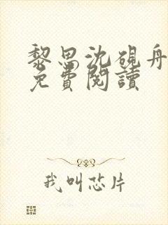 黎思沈砚舟小说免费阅读