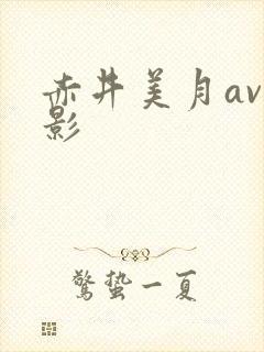 赤井美月av电影