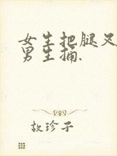 女生把腿叉开让男生捅.