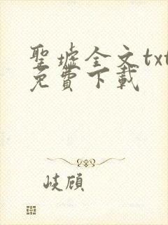 圣墟全文txt免费下载封面