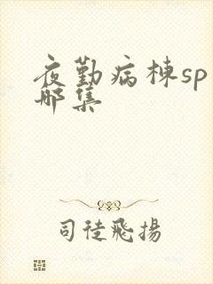 夜勤病栋sp是哪集