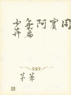 少年阿宾同人孟卉篇