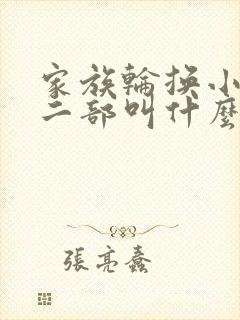 家族轮换小说第二部叫什么名字