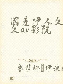 国产伊人久久久久av影院