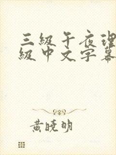 三级午夜理伦三级中文字幕