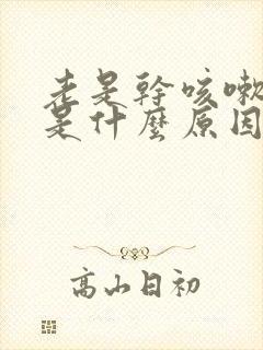 老是干咳嗽无痰是什么原因