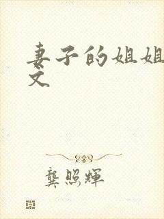 妻子的姐姐3中文