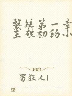 系统第一章给宿主破初的小说