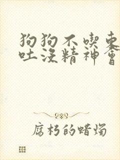 狗狗不吃东西呕吐没精神会死么