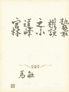 官道之权势滔天林峰小说最新章节免费阅读