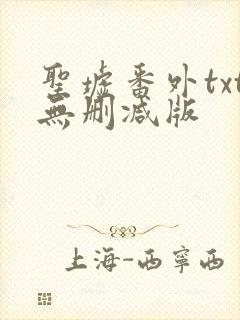 圣墟番外txt无删减版封面