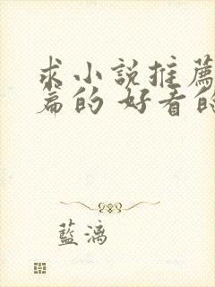 求小说推荐 长篇的 好看的封面