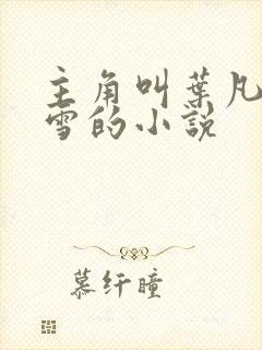 主角叫叶凡唐若雪的小说