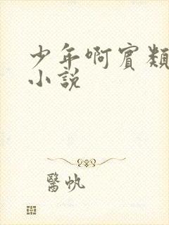 少年啊宾类似的小说封面