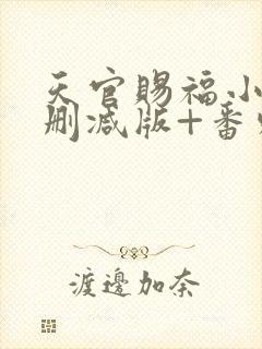 天官赐福小说无删减版+番外