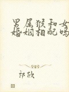 男属猴和女属牛婚姻相配吗