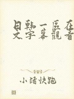 日韩一区在线中文字幕观看