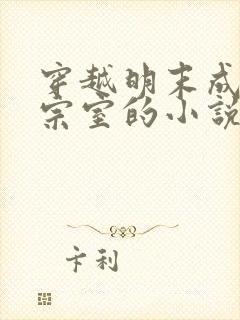 穿越明末成楚藩宗室的小说封面