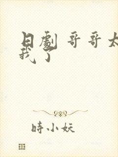 日剧 哥哥太爱我了封面