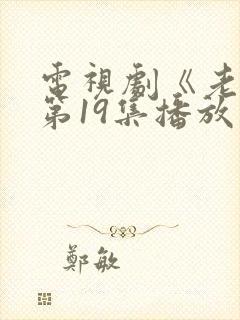 电视剧《老舅》第19集播放