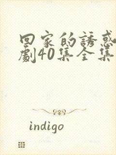 回家的诱惑电视剧40集全集免费