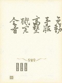 全职高手免费观看完整版动漫第一季