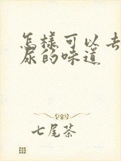 怎样可以去除猫尿的味道