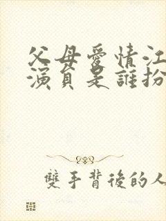 父母爱情江亚菲演员是谁扮演的